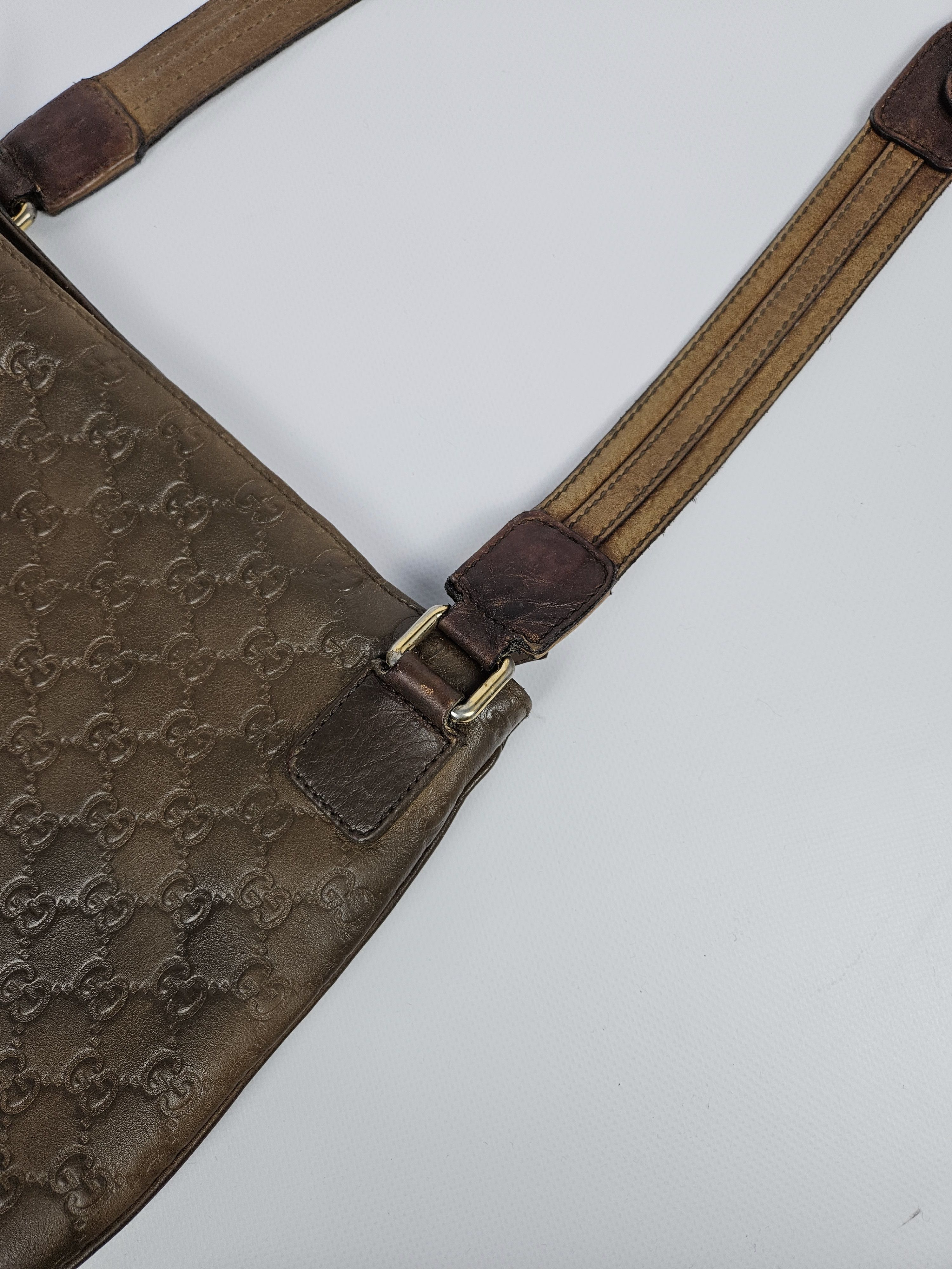 Gucci Gucci guccissima gg calf leather shoulder crossbody bag Size ONE SIZE - 2 Thumbnail