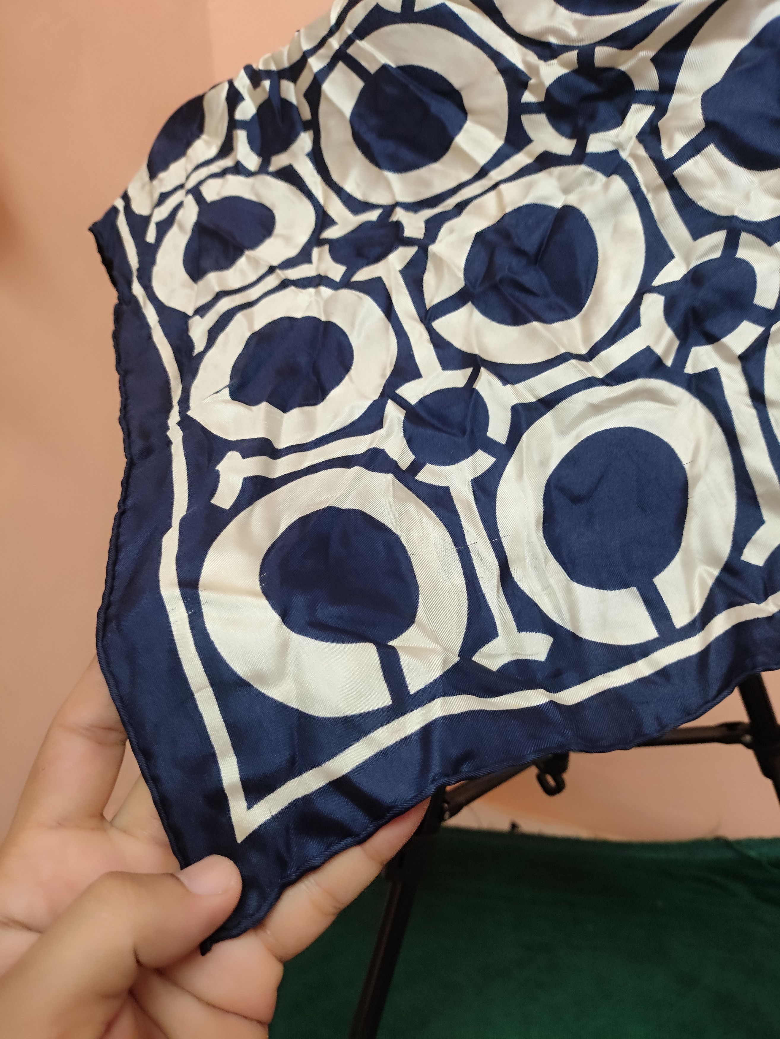 Designer × Vintage Vintage Art Scarves Neckerchief Rare Design Size ONE SIZE - 5 Thumbnail
