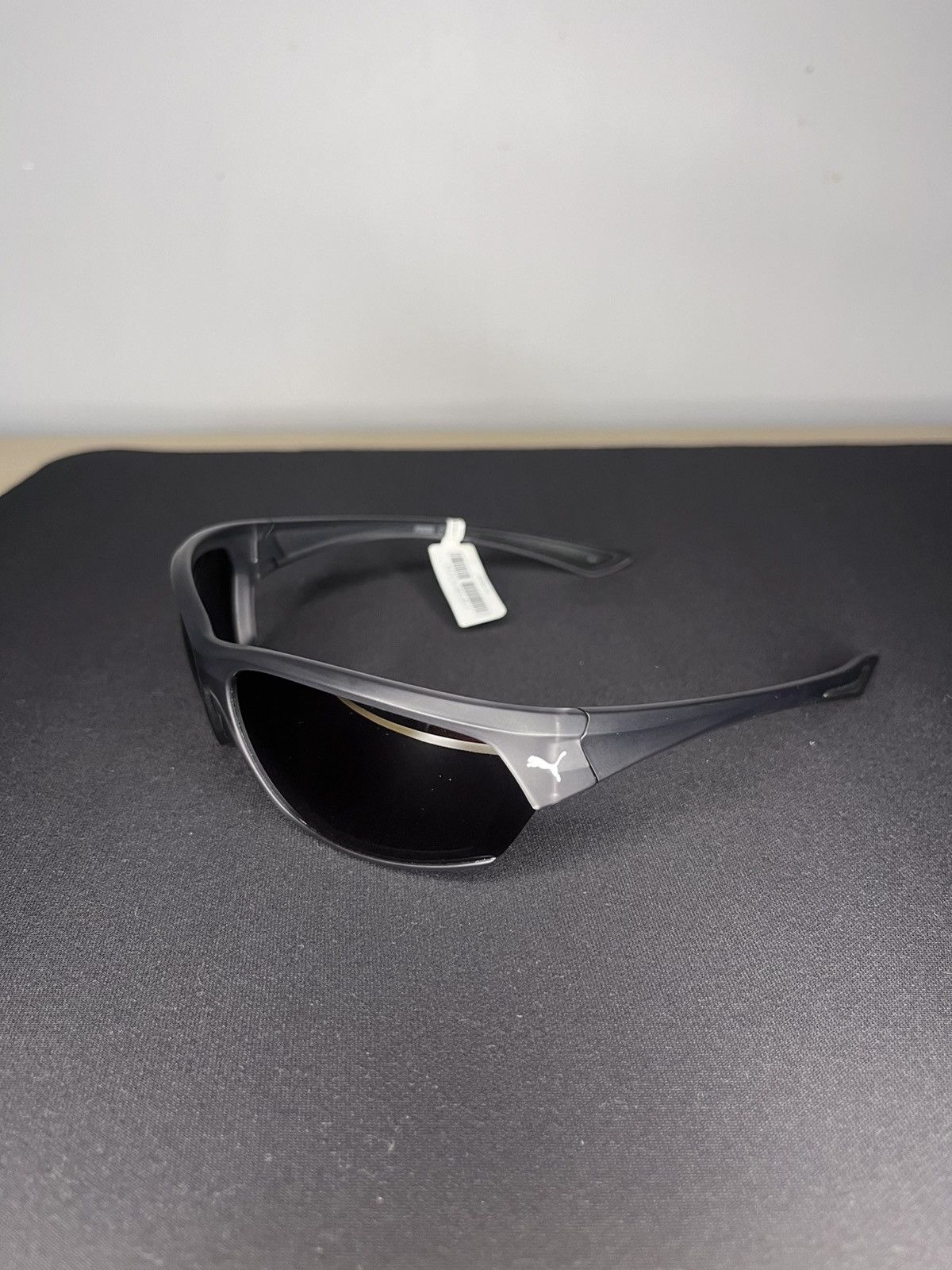 Puma Puma PE0001S 001 sunglasses dark grey and black Size ONE SIZE - 2 Thumbnail