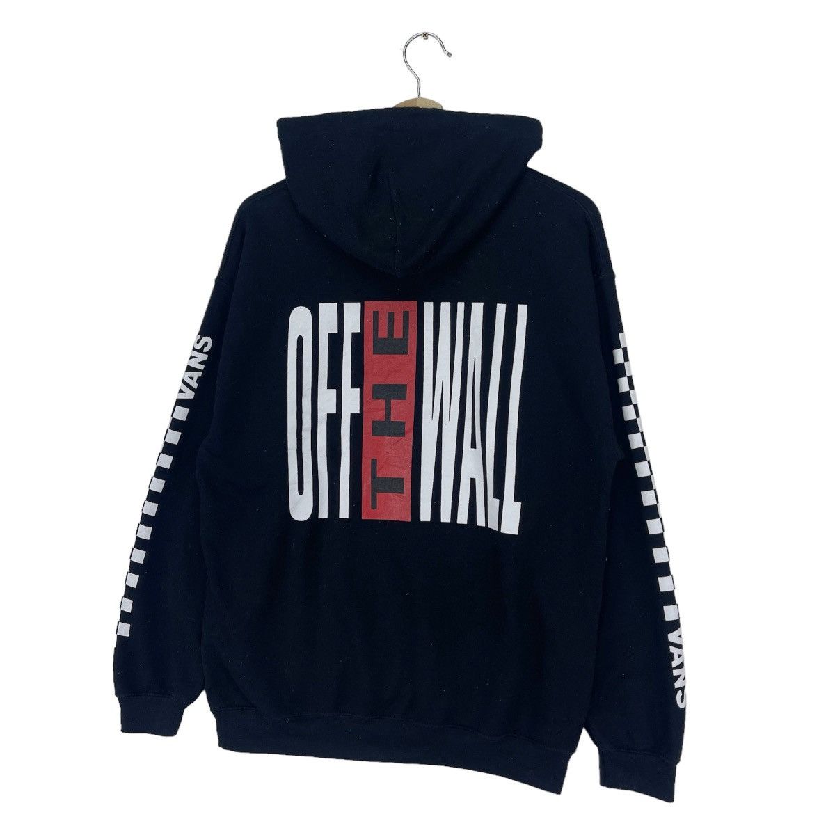 Vans × Vintage Vans Off The Wall Black Hoodie Size US M / EU 48-50 / 2 - 5 Thumbnail
