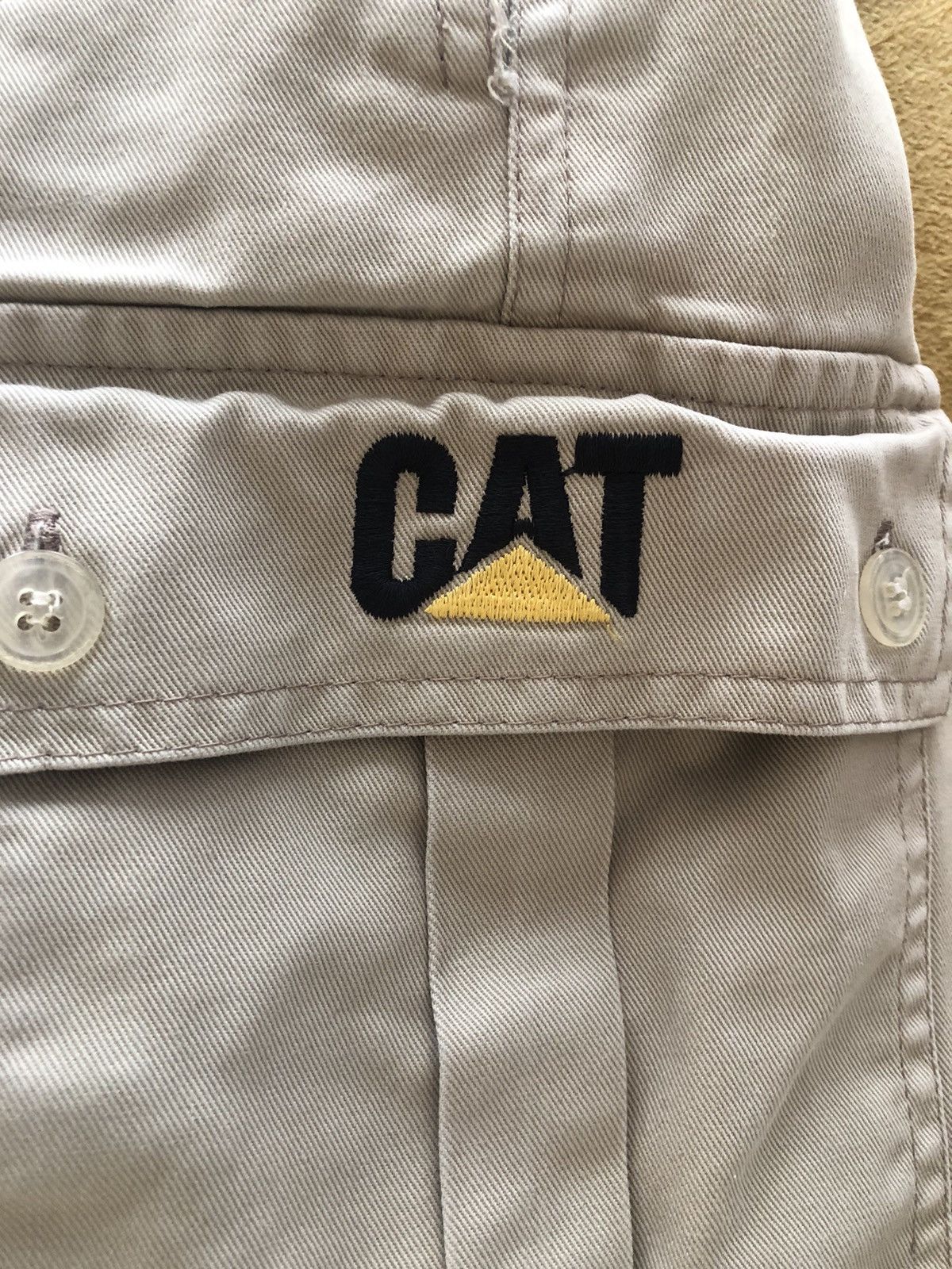 Caterpillar × Vintage CATERPILLAR VINTAGE QUALITY WORK SHORTS Size US 31 - 4 Thumbnail