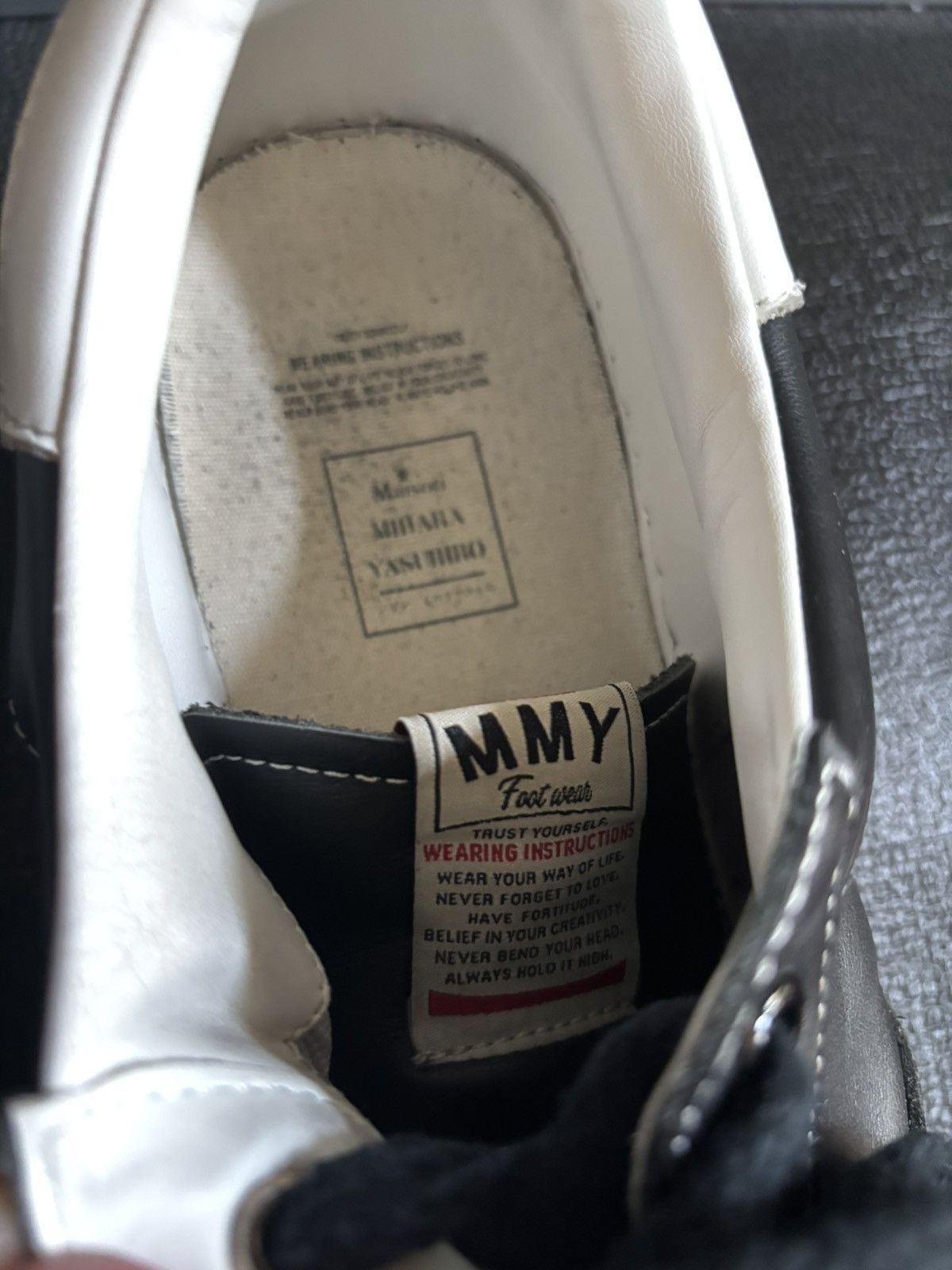 Maison MIHARA YASUHIRO Maison Mihara Yasuhiro Blakey OG Sole Leather Low Size US 12 / EU 45 - 13 Thumbnail