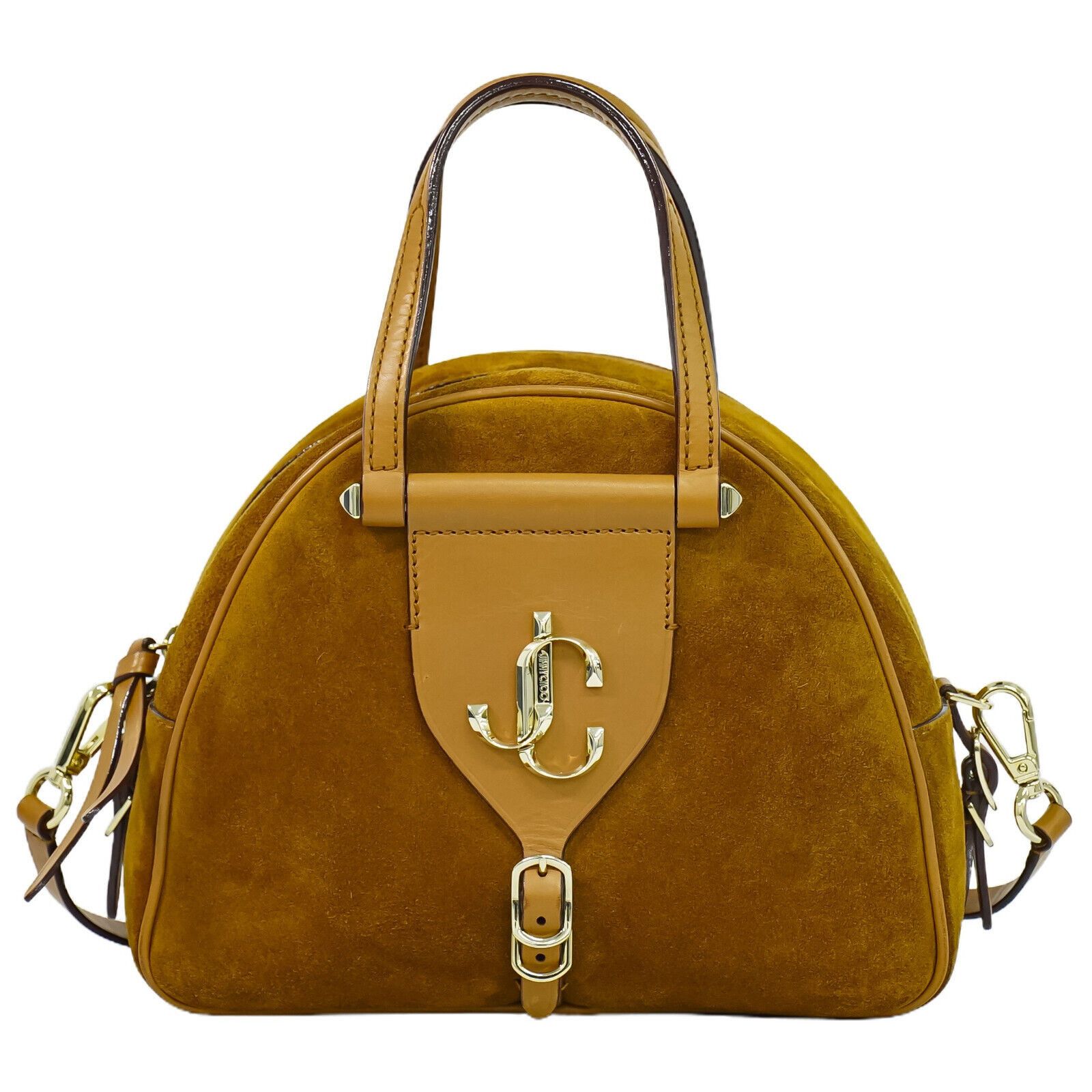 Jimmy Choo Brown Suede Handbag (Pre-Owned) Size ONE SIZE - 1 Thumbnail
