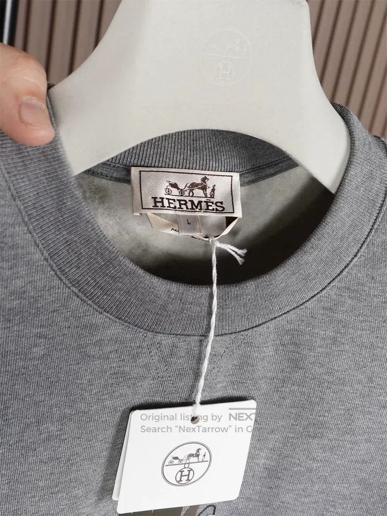 Hermes Hermes Men's Crewneck Sweatshirt Size US L / EU 52-54 / 3 - 5 Thumbnail