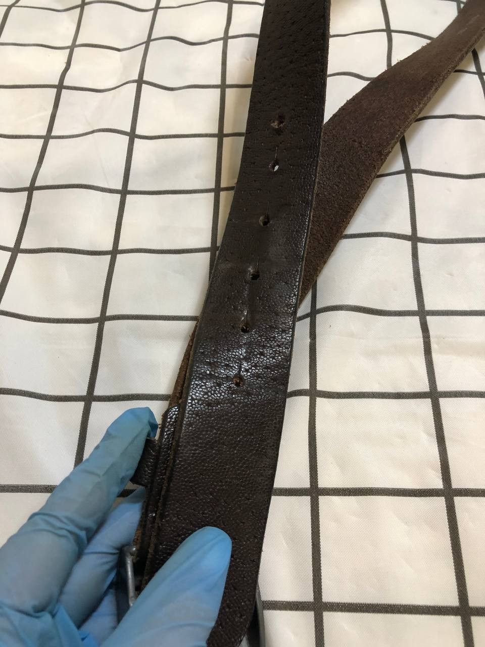 Diesel Diesel Mens Belt Vintage Leather Brown Luxury Made in Italy Size ONE SIZE - 10 Thumbnail