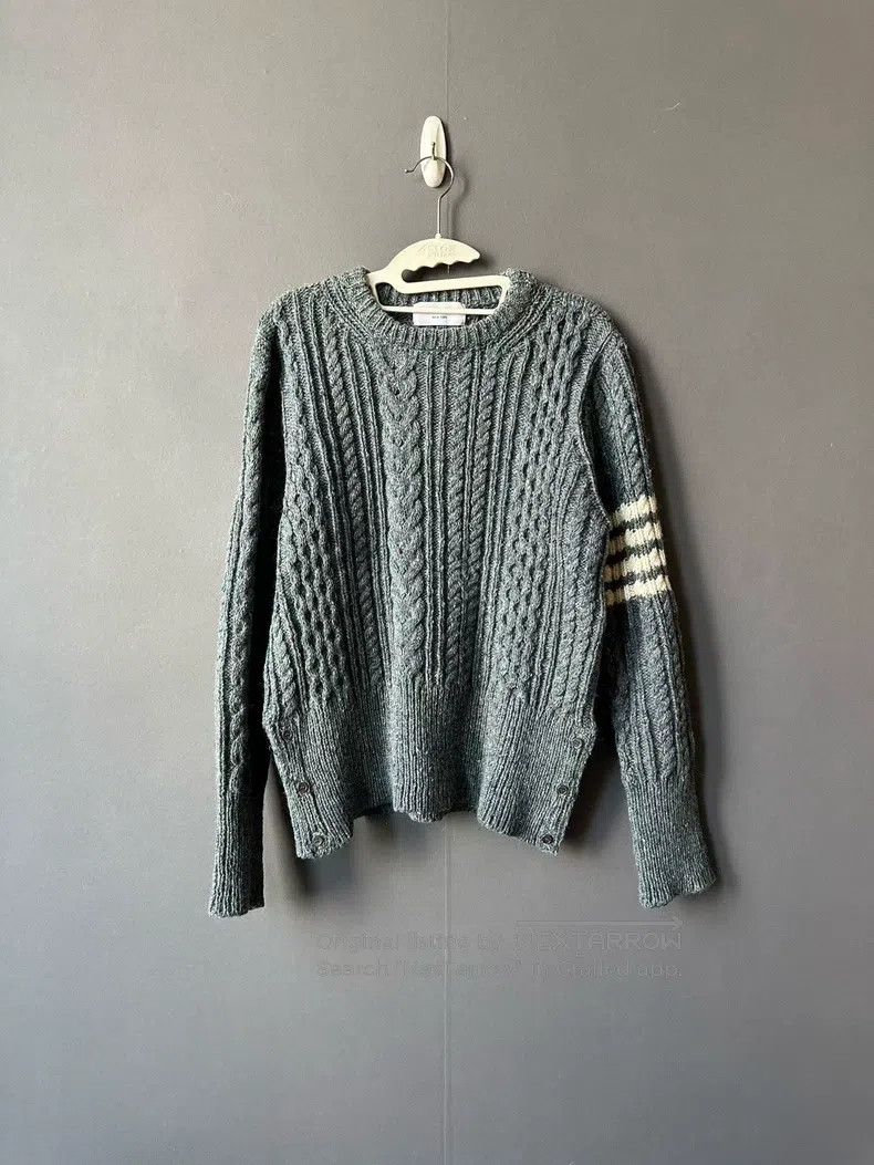 Thom Browne Thom Browne sweater Size US L / EU 52-54 / 3 - 1 Thumbnail