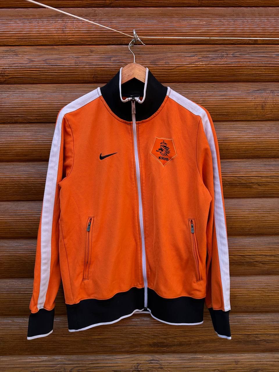 Vintage Nederland FOOTBALL SOCCER JACKET NIKE Size US M / EU 48-50 / 2 - 1 Thumbnail