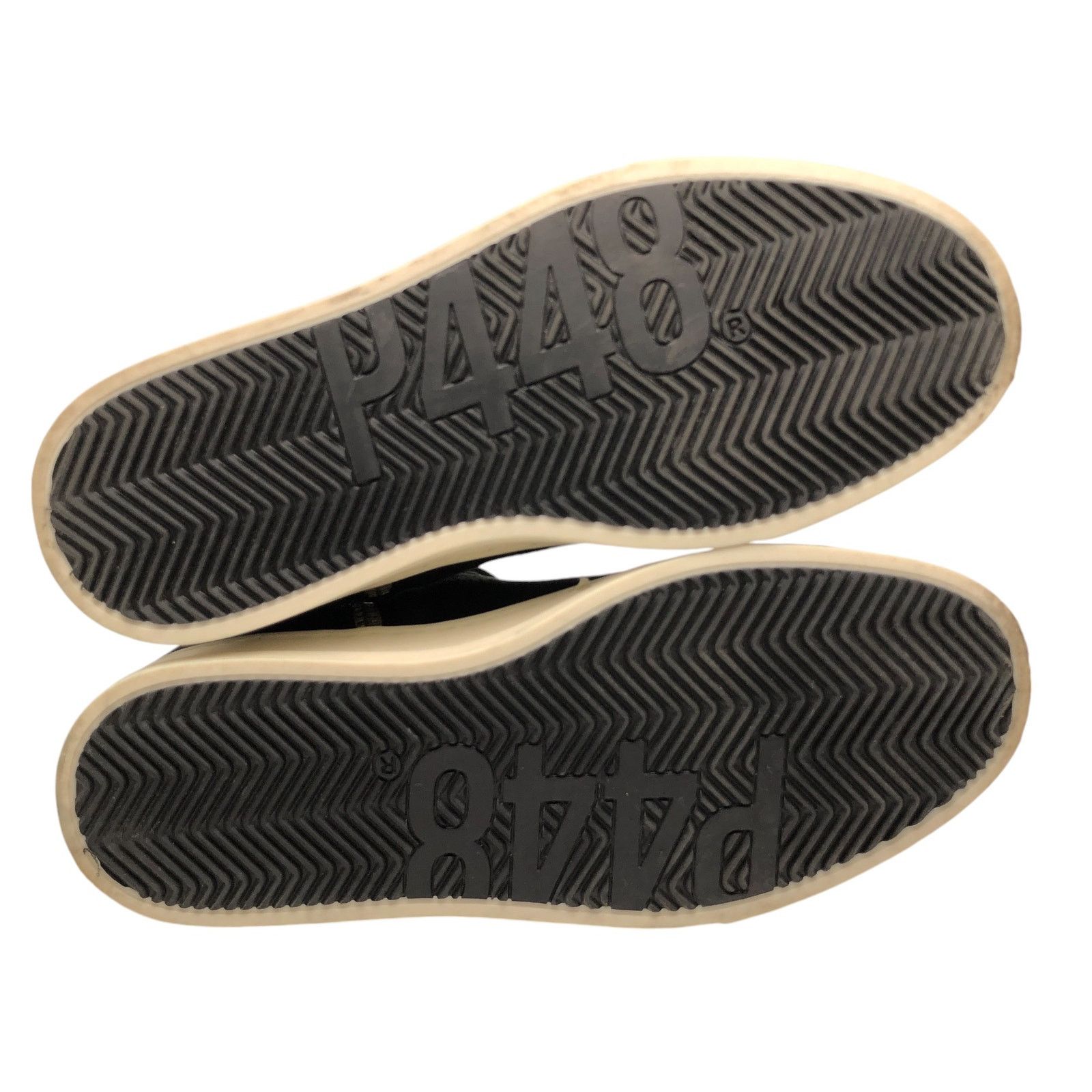 P448 P448 Womens Size 36 US 6/6.5 Taylor High Top Sneakers Black Size US 6 / IT 36 - 9 Thumbnail