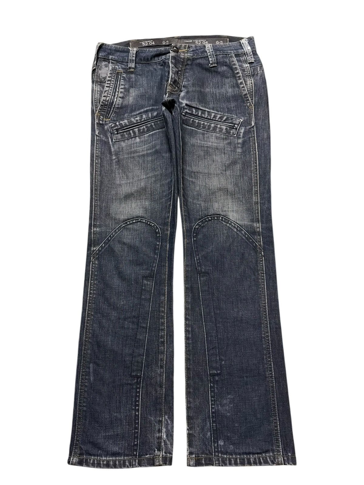 G-Star Vintage 90s G-Star Faded Wash Avant Garde Tactical Straight Size US 31 - 1 Thumbnail