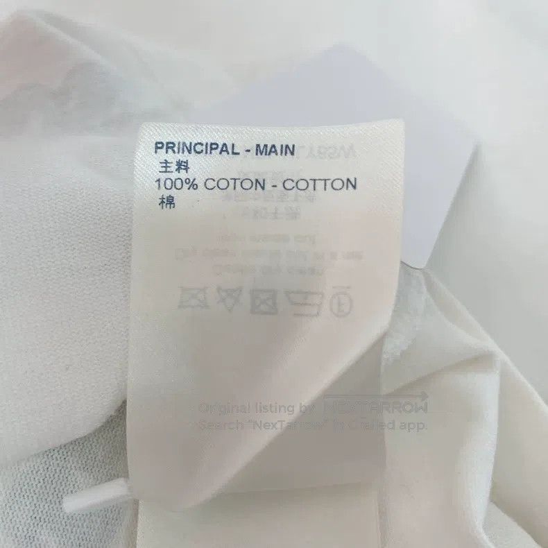 Louis Vuitton Louis Vuitton Old Flower White Letter T-Shirt Size US S / EU 44-46 / 1 - 7 Thumbnail