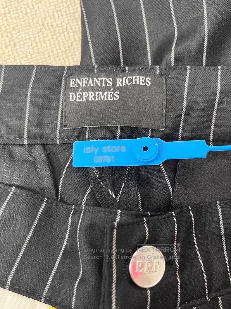 Enfants Riches Deprimes Enfants Riches Deprimes size XXL Patchwork Water-Washed Di Size US 27 - 4 Thumbnail