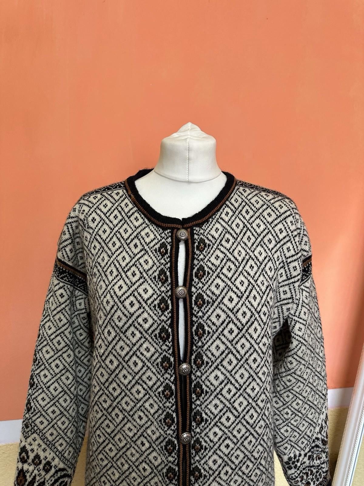 Dale Of Norway DALE OF NORWAY LONG SLEEVE CARDIGAN SIZE M VINTAGE Size M / US 6-8 / IT 42-44 - 4 Thumbnail