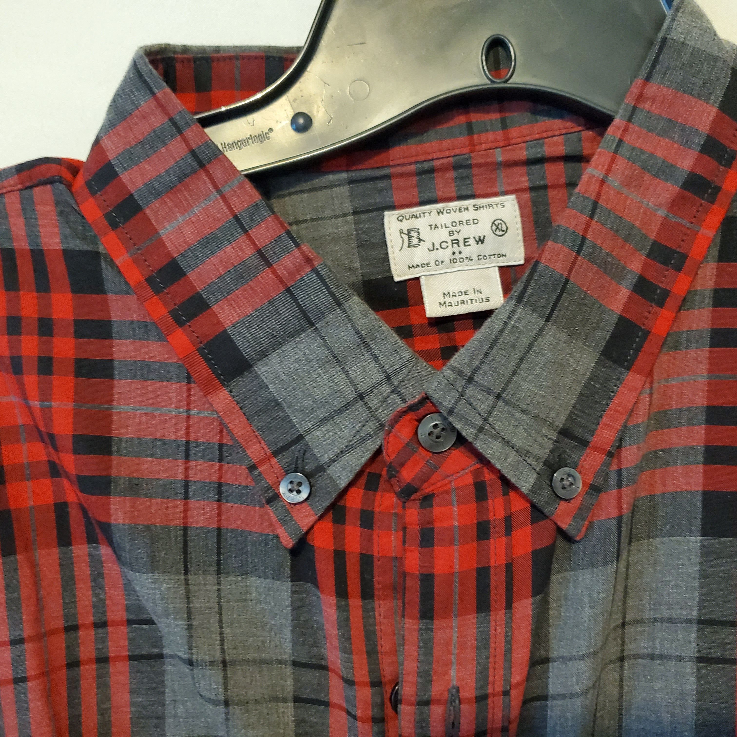 J.Crew J. Crew Talilored Woven Shirt Size US XL / EU 56 / 4 - 2 Thumbnail