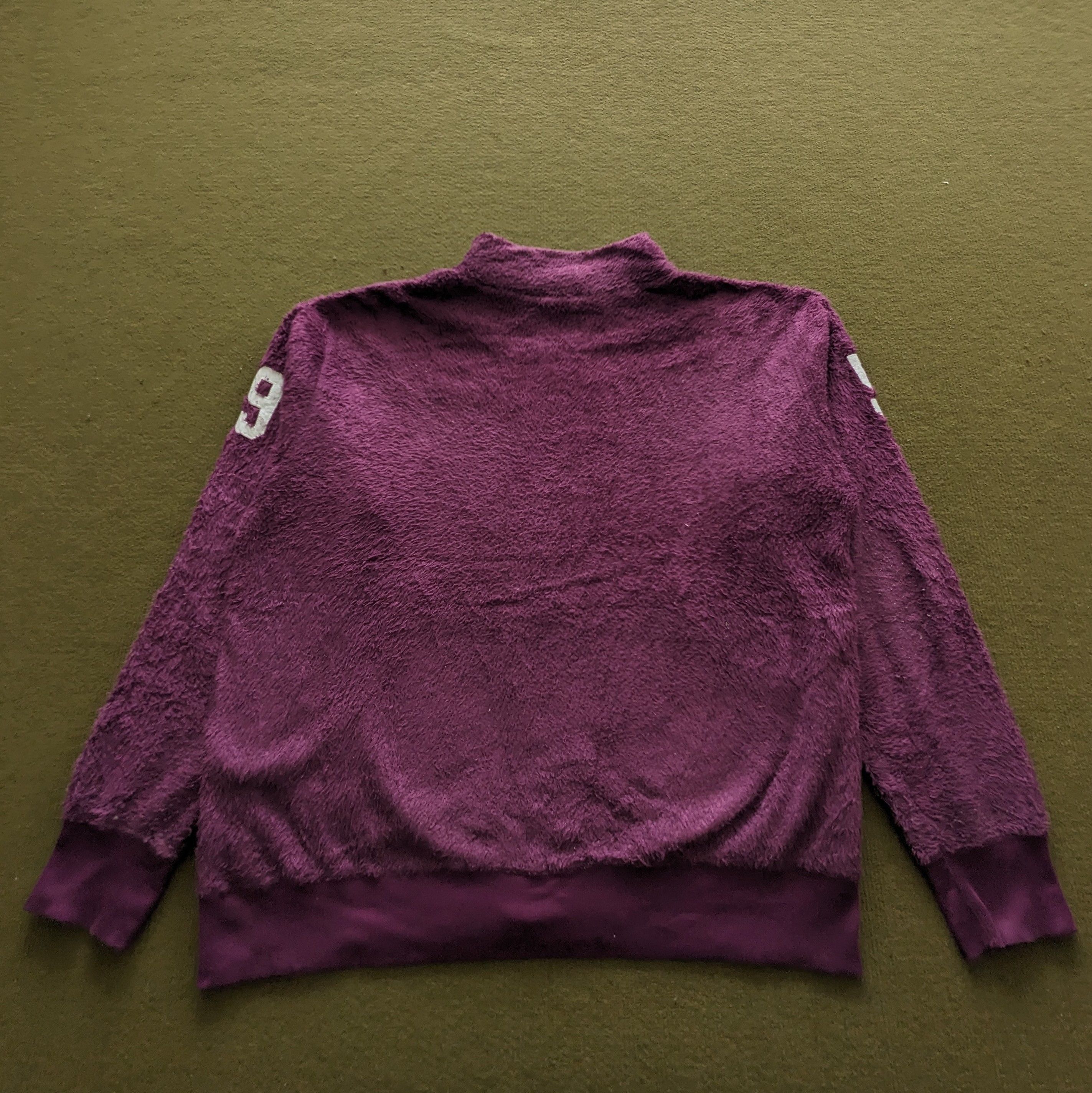 Ellesse Vintage ELLESSE Perugia Italia 1959 Fleece Jacket Size US L / EU 52-54 / 3 - 3 Thumbnail