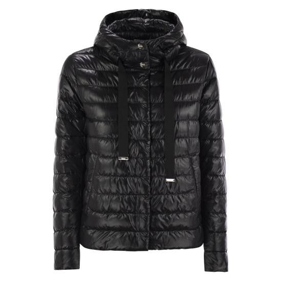 Herno HERNO Women Jackets PI001994D BLACK Size L / US 10 / IT 46 - 1 Thumbnail