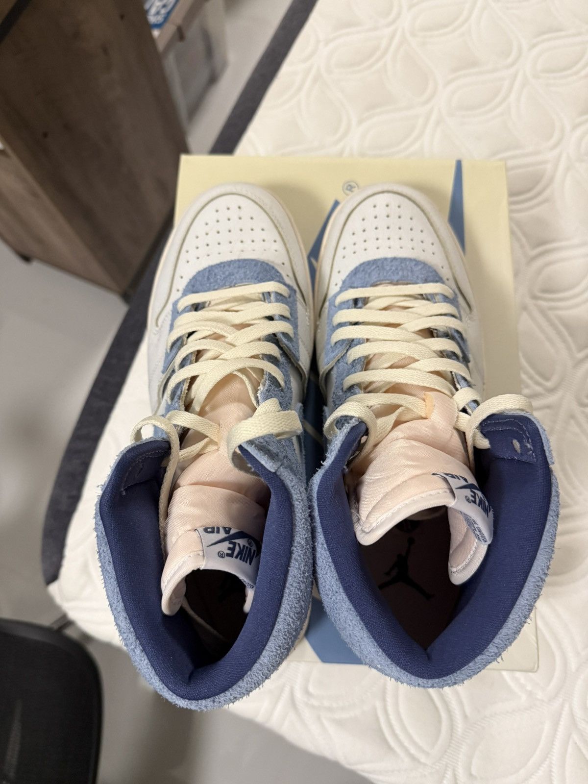 Jordan Brand × Nike Jordan Air Ship PE SP Every Game Diffused Blue Size US 11 / EU 44 - 7 Thumbnail