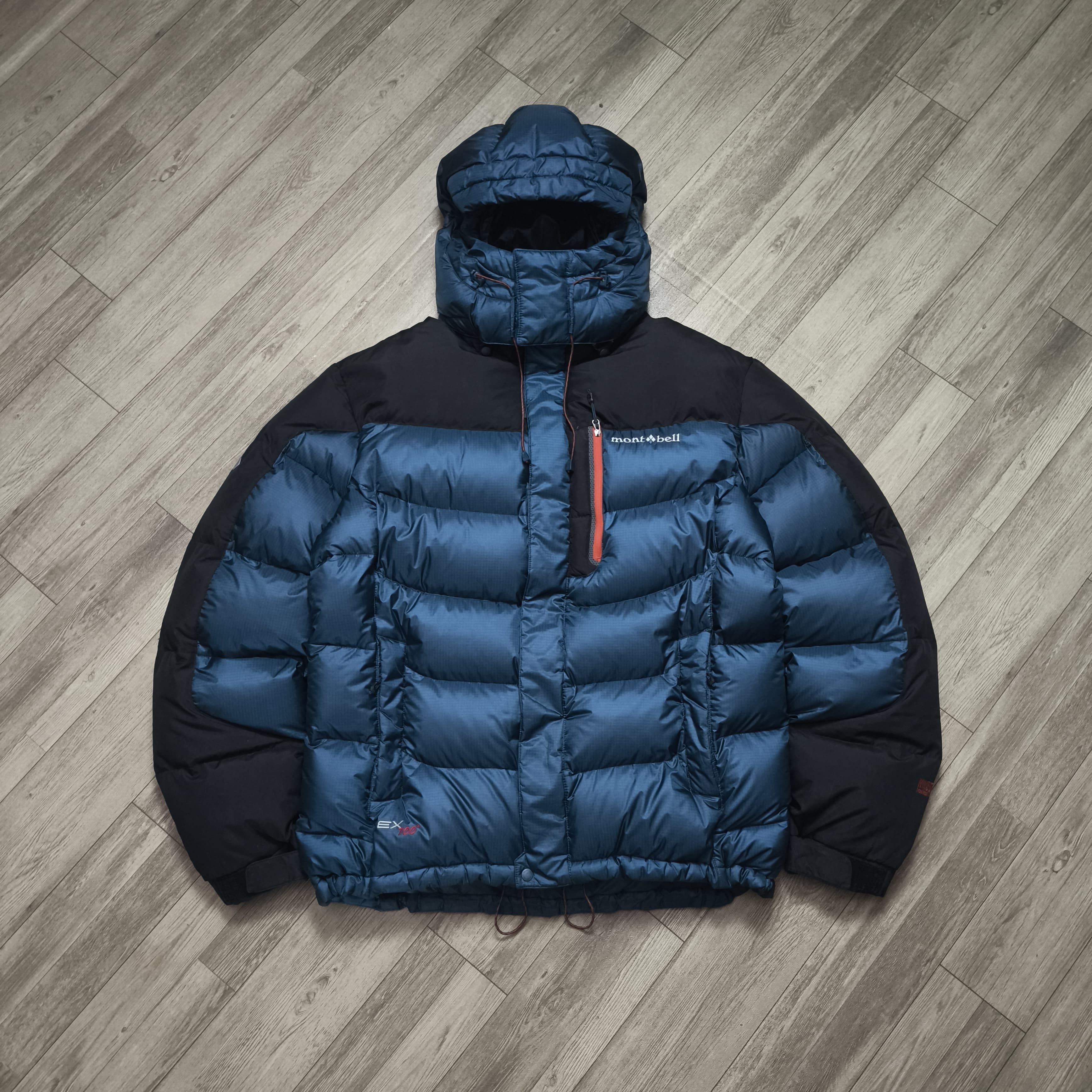 Montbell Montbell Two tone Ex700+ Windstopper Puffer Down Jacket Size US XL / EU 56 / 4 - 1 Thumbnail