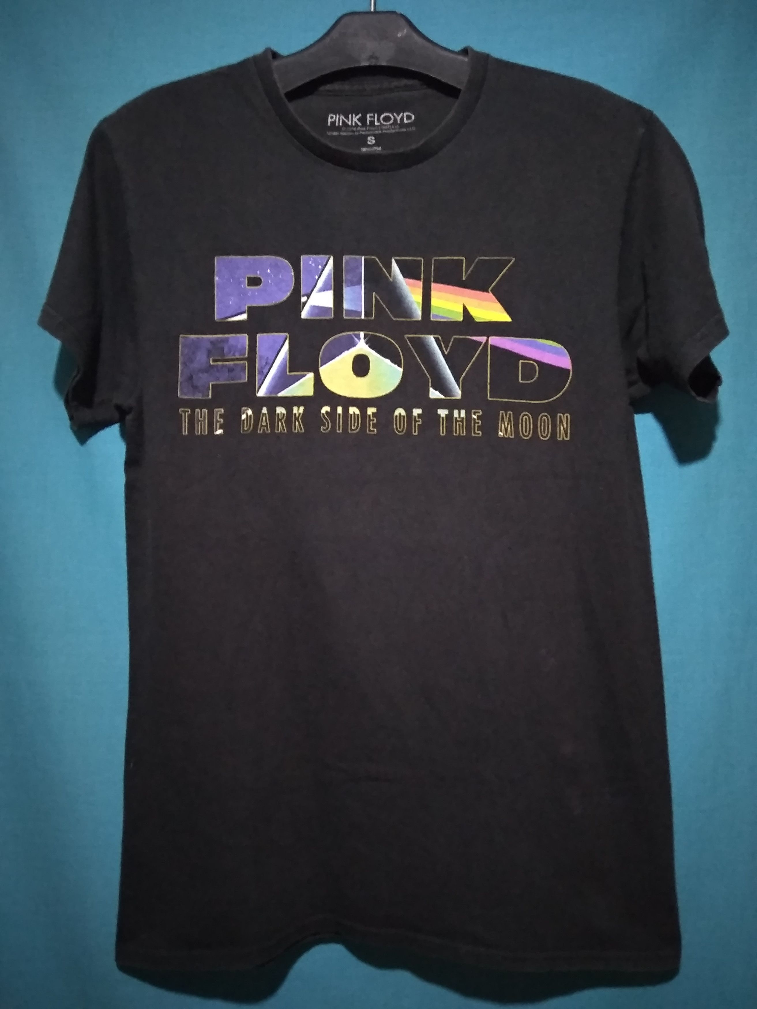 Pink Floyd Rare official Reissue 1987 the dark side of the moon Size US S / EU 44-46 / 1 - 1 Thumbnail