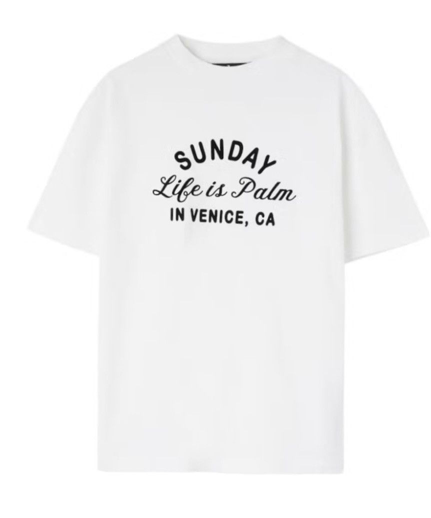 Palm Angels Palm Angels Sunday Classic T-Shirt Size US L / EU 52-54 / 3 - 1 Thumbnail