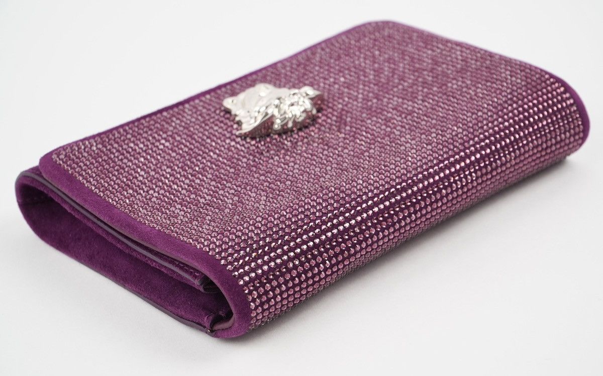 Versace Versace - Palazzo Medusa Chain / Clutch - Swarovski Suede Size ONE SIZE - 9 Thumbnail