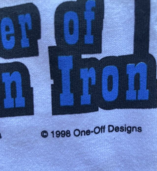 Fruit Of The Loom × Vintage Vintage Deadstock 1998 Pappa Woodys condoms Muscle Car tee Size US XL / EU 56 / 4 - 8 Thumbnail