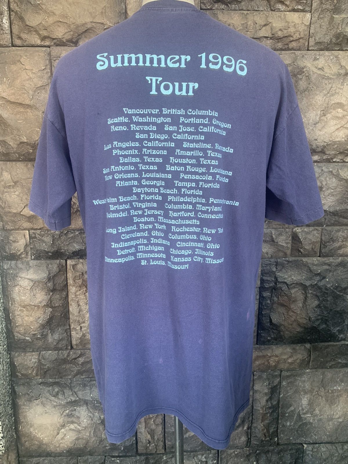 Band Tees × Vintage Vintage 90s The Moody Blues Tour English Rock Band T shirt Size US L / EU 52-54 / 3 - 7 Thumbnail