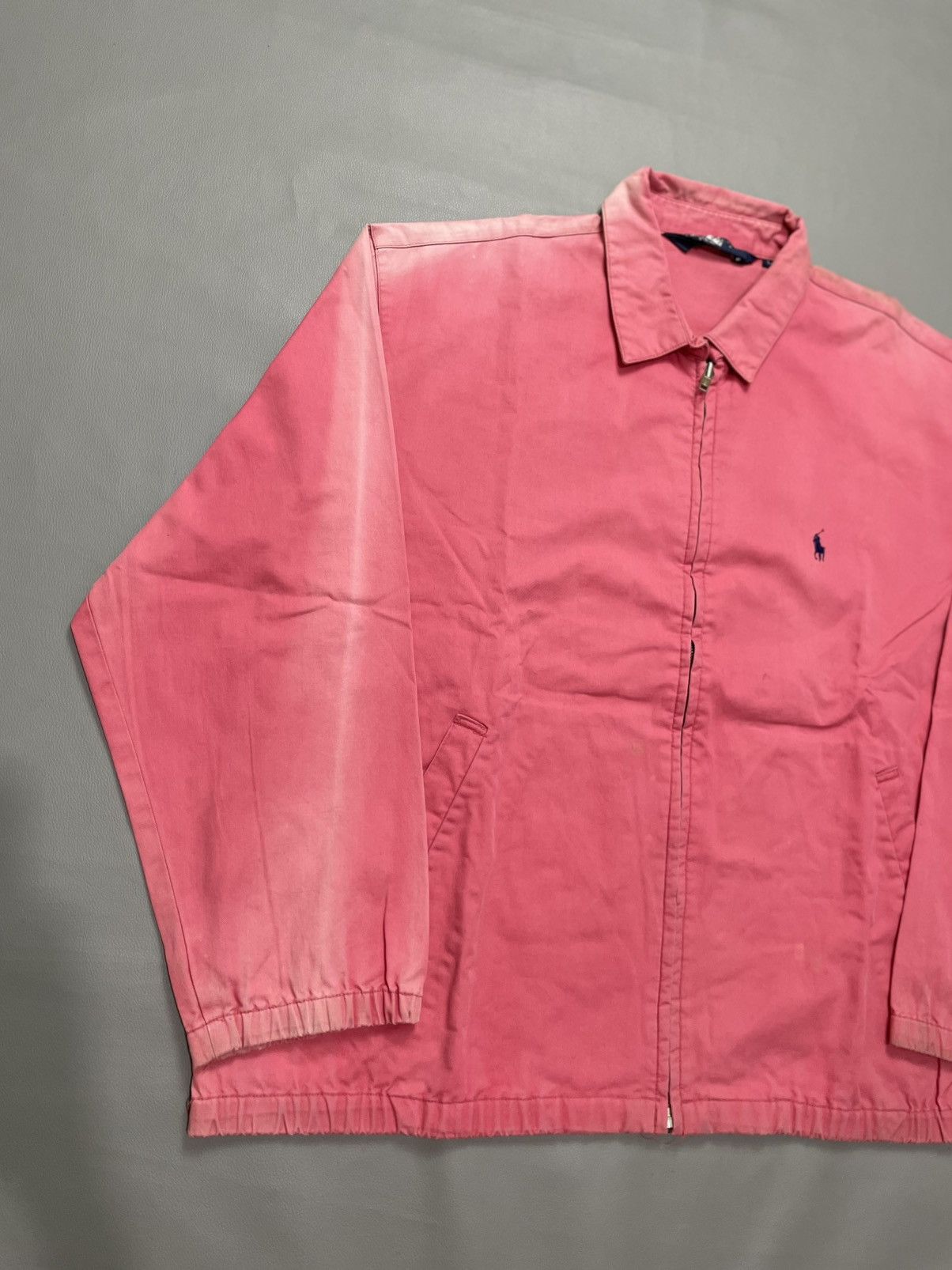 Polo Ralph Lauren Polo Distressed Harrington Jacket Sun Faded Size US L / EU 52-54 / 3 - 2 Thumbnail