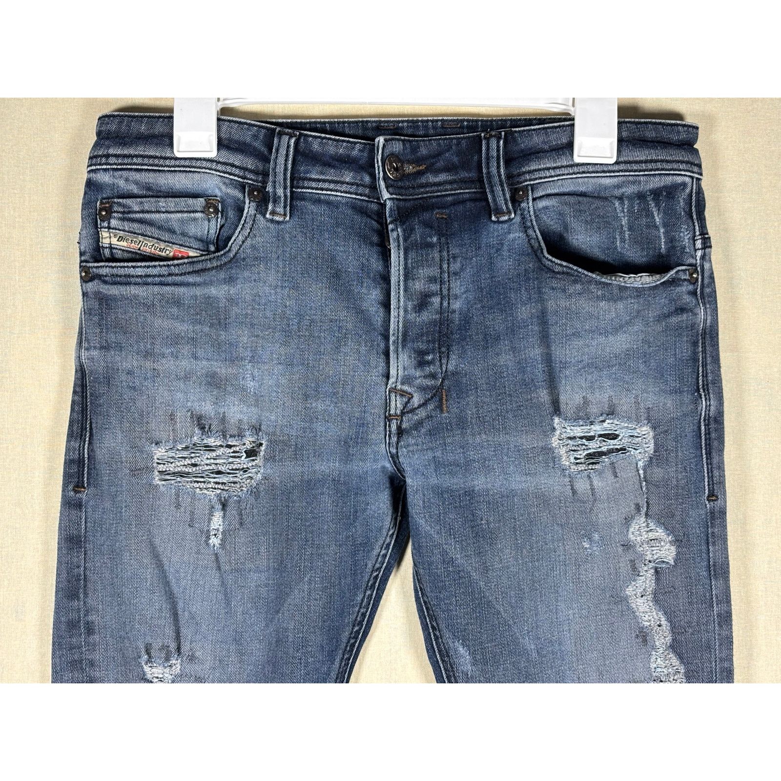 Diesel Diesel Safado-R Straight Distressed Jeans Men’s 31x32 Size US 31 - 11 Thumbnail