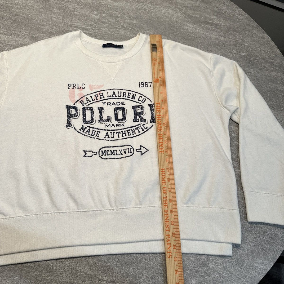 Polo Ralph Lauren Polo Ralph Lauren 67 Women’s Crewneck Sweatshirt White XL Size XL / US 12-14 / IT 48-50 - 5 Thumbnail