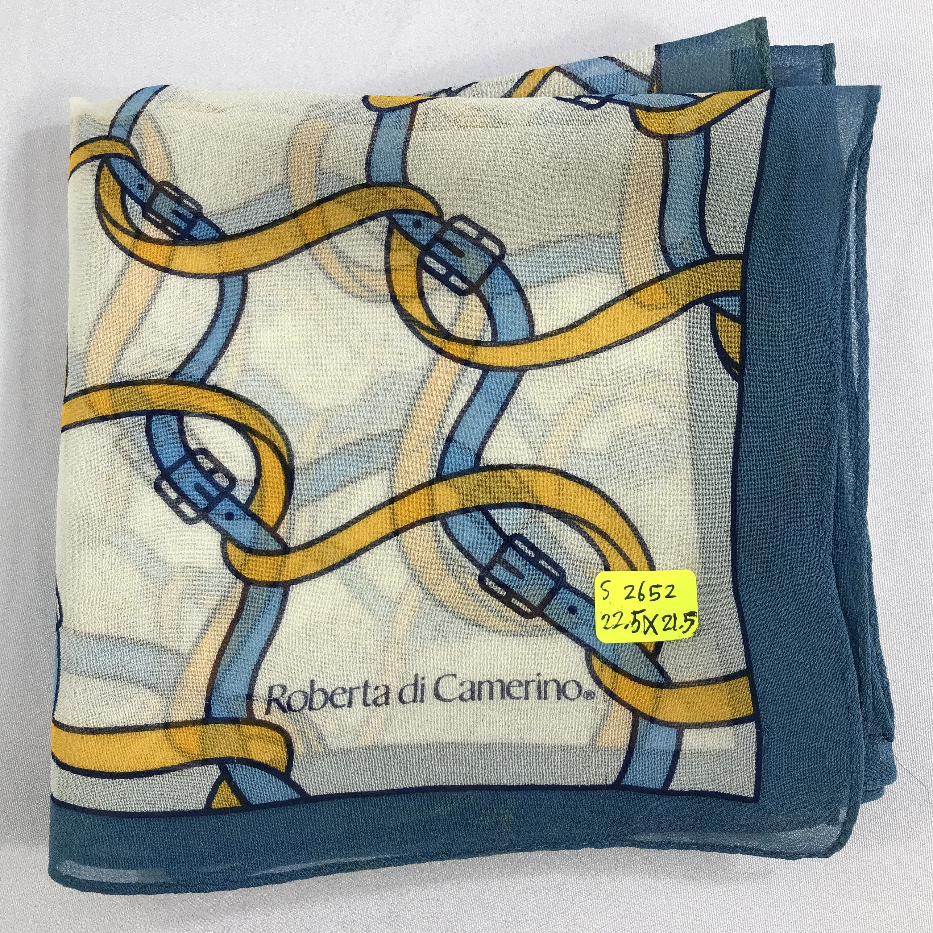 Roberta di Camerino Roberta Di Camerino Bandana /Handkerchief/Neckerchief -S2652 Size ONE SIZE - 5 Thumbnail