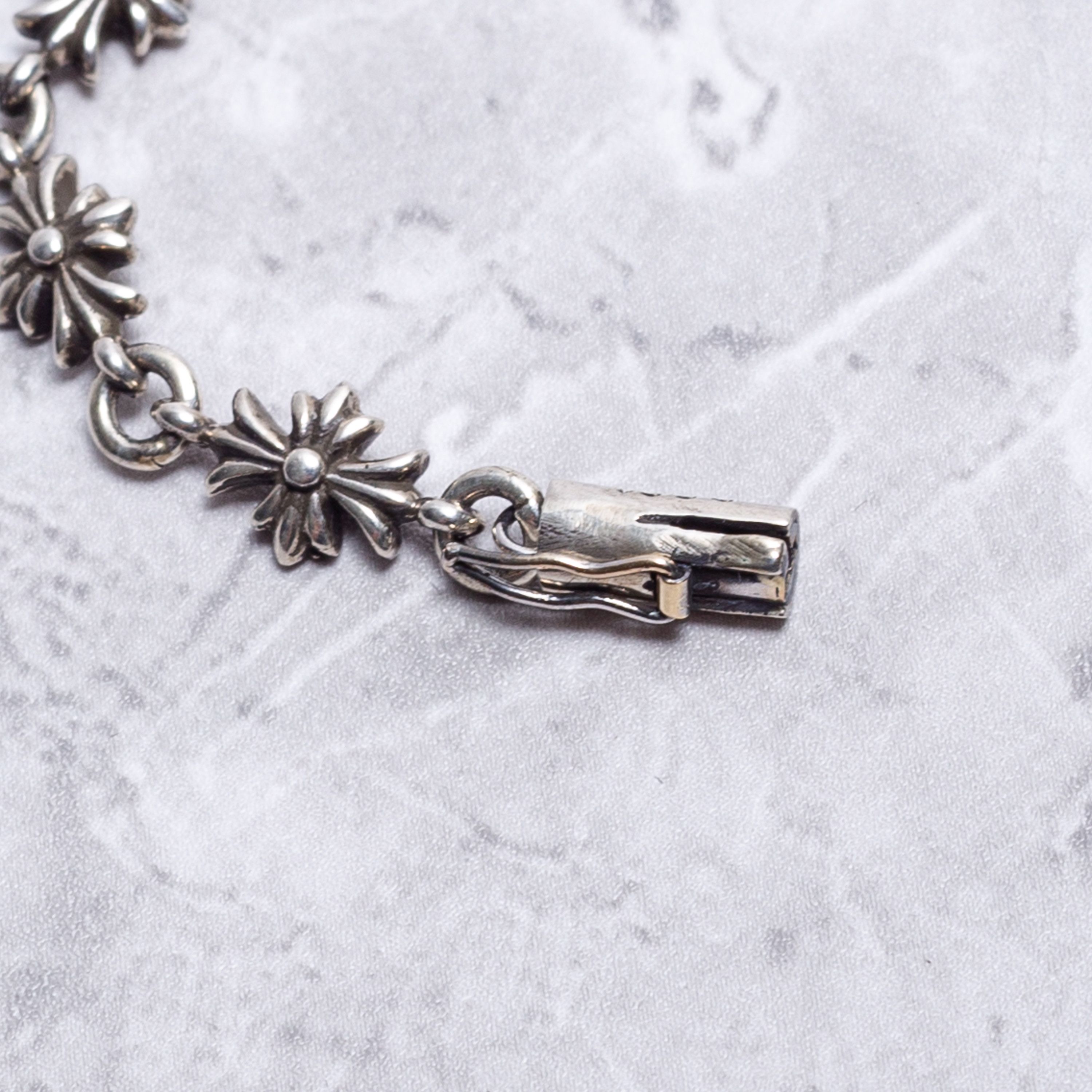 Chrome Hearts CHROME HEARTS Silver Tiny E 13 links Bracelet Size ONE SIZE - 11 Thumbnail