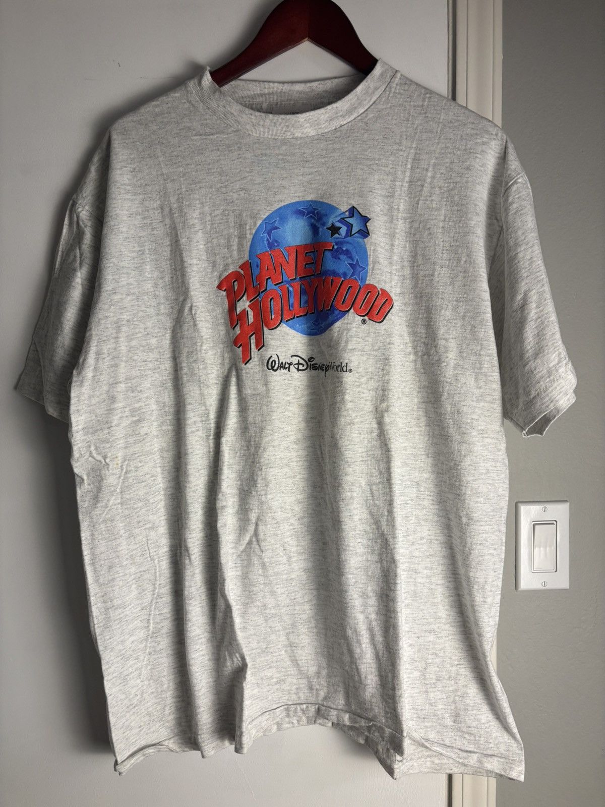 Planet Hollywood VINTAGE 1990s single stitch Planet Hollywood Disney Resort Size US XL / EU 56 / 4 - 1 Thumbnail