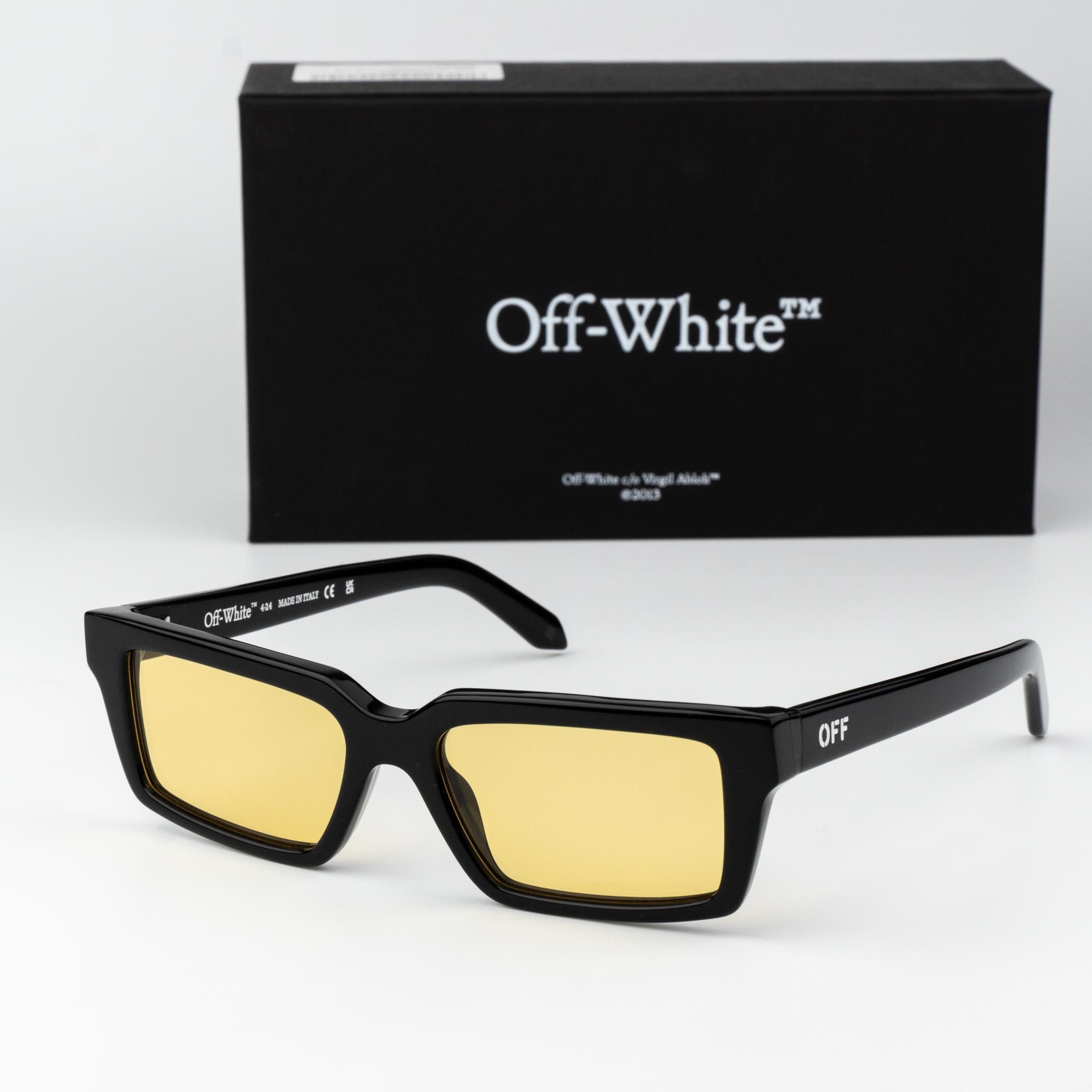 Off-White Off-White WARREN Men Sunglasses OERI13A 1018 NEW AUTHENTIC Size ONE SIZE - 1 Thumbnail