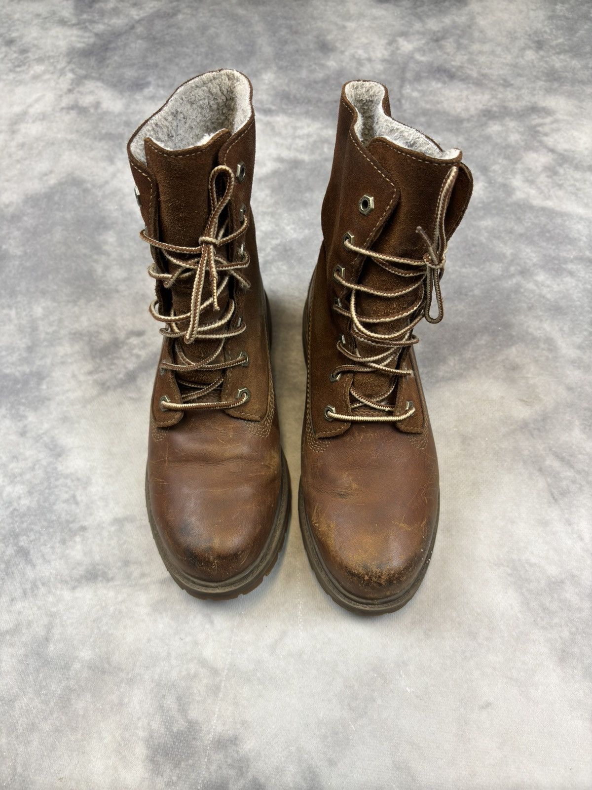 Other Vintage Timberland Brown Boots 6 Inch Winter Y2k Streetwear Size US 8 / IT 38 - 2 Thumbnail