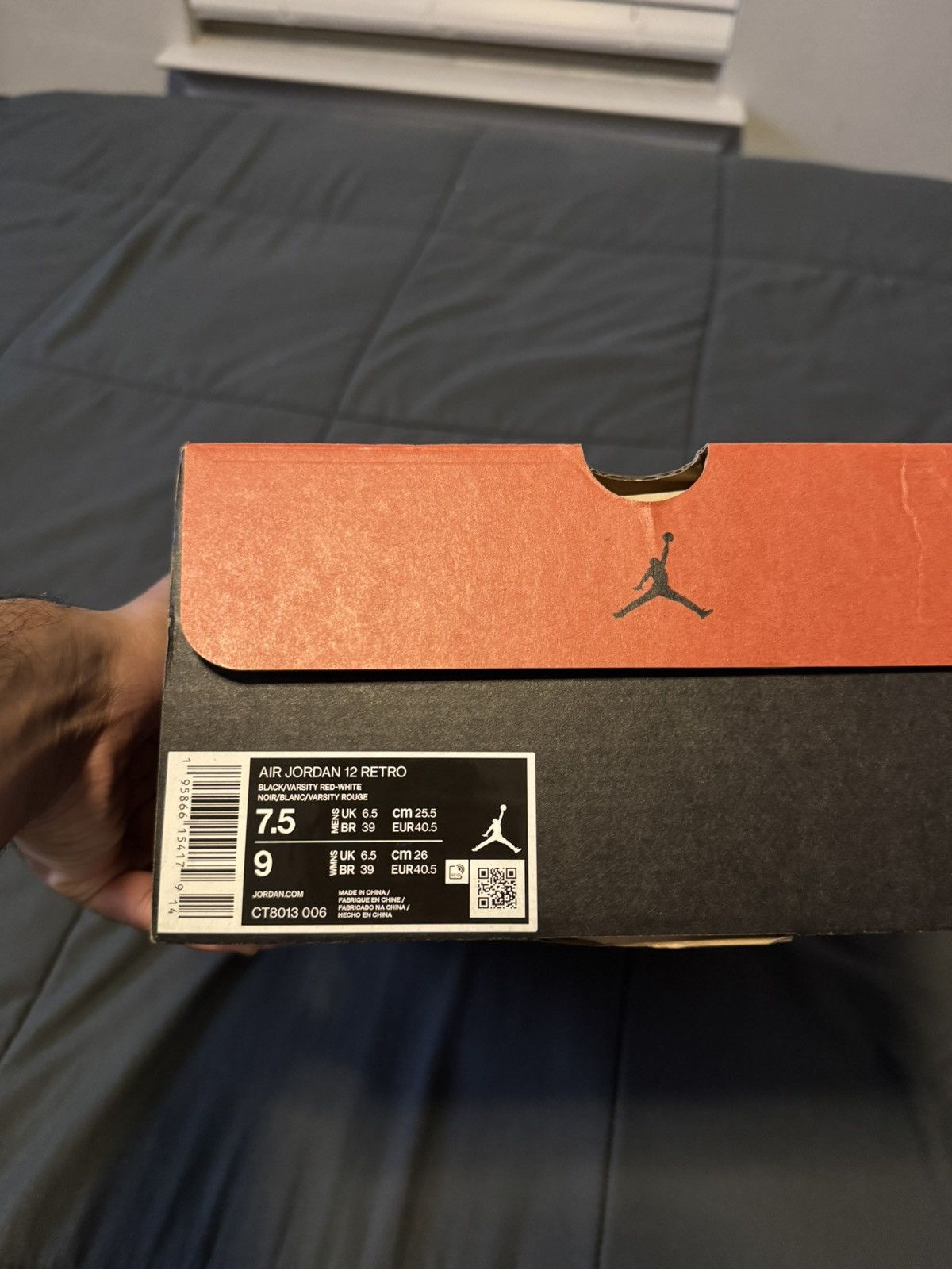 Jordan Brand Jordan 12 “Playoff” Size US 7.5 / EU 40-41 - 9 Thumbnail