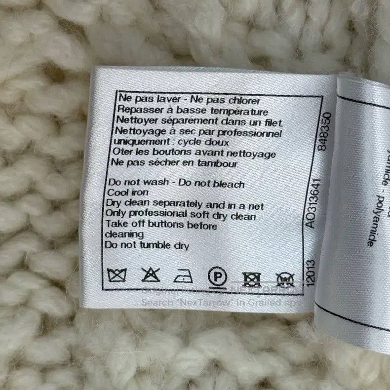 Chanel Chanel Milky white half wool hollow pattern sweater Size XXS / US 00 / IT 34 - 6 Thumbnail