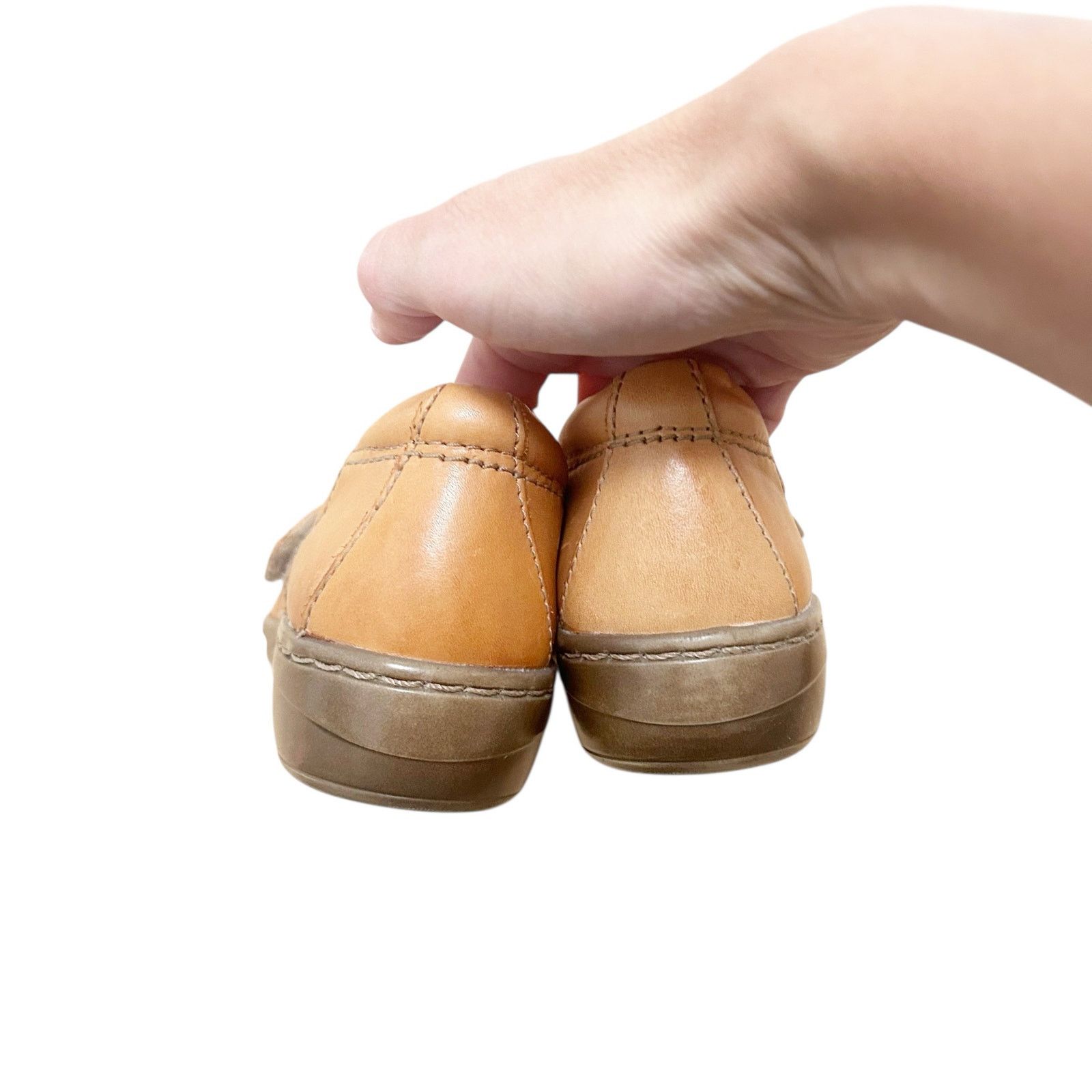 Clarks Clarks Brown Leather Evianna Peal Shoes Sz 7.5 Size US 7.5 / IT 37.5 - 4 Thumbnail