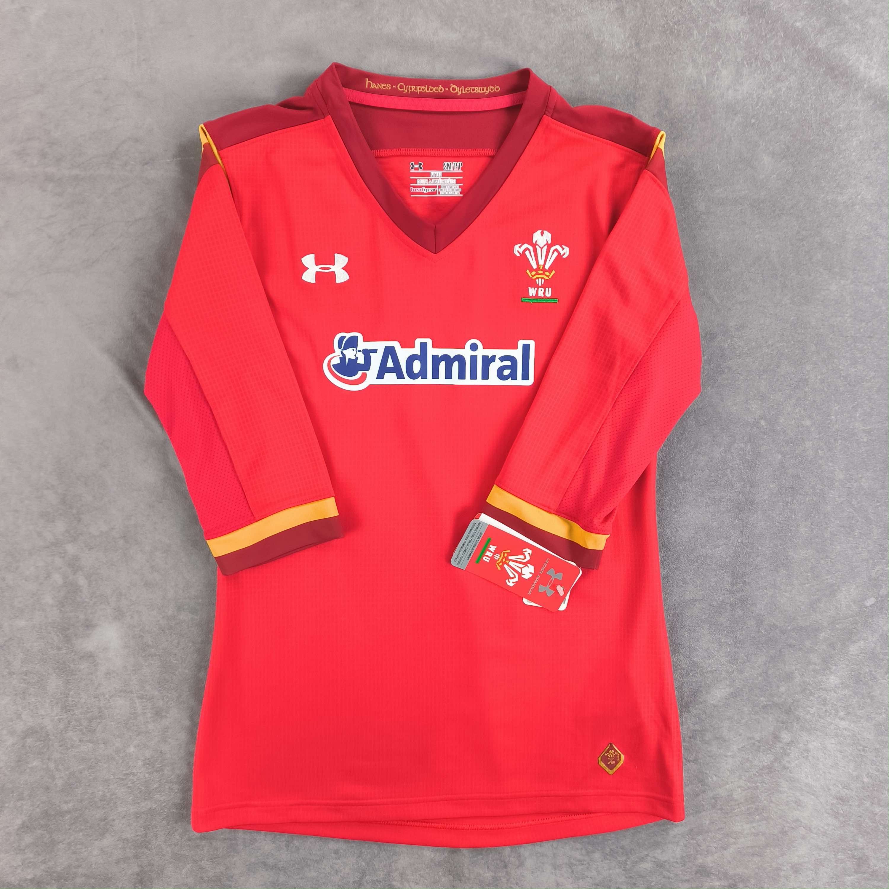 Under Armour NEW Wales 2015-16 Under Armour home rugby jersey size S Size US S / EU 44-46 / 1 - 1 Thumbnail