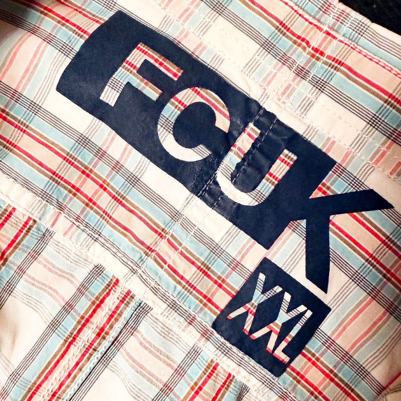 French Connection French Connection vintage Plaid shirt Size US XXL / EU 58 / 5 - 4 Thumbnail