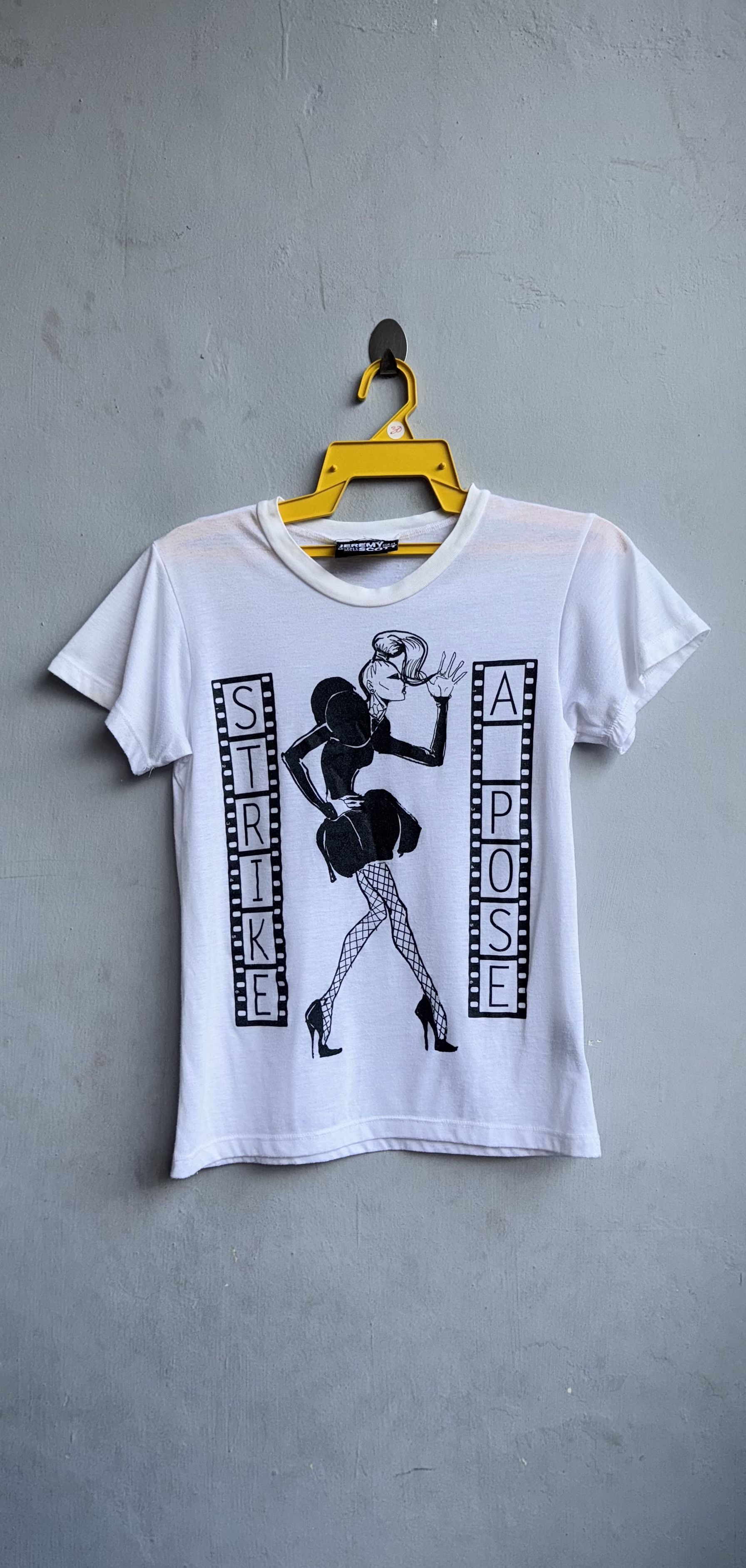 Jeremy Scott Jeremy Scott Pose Short Sleeve T-Shirt Size S / US 4 / IT 40 - 1 Thumbnail