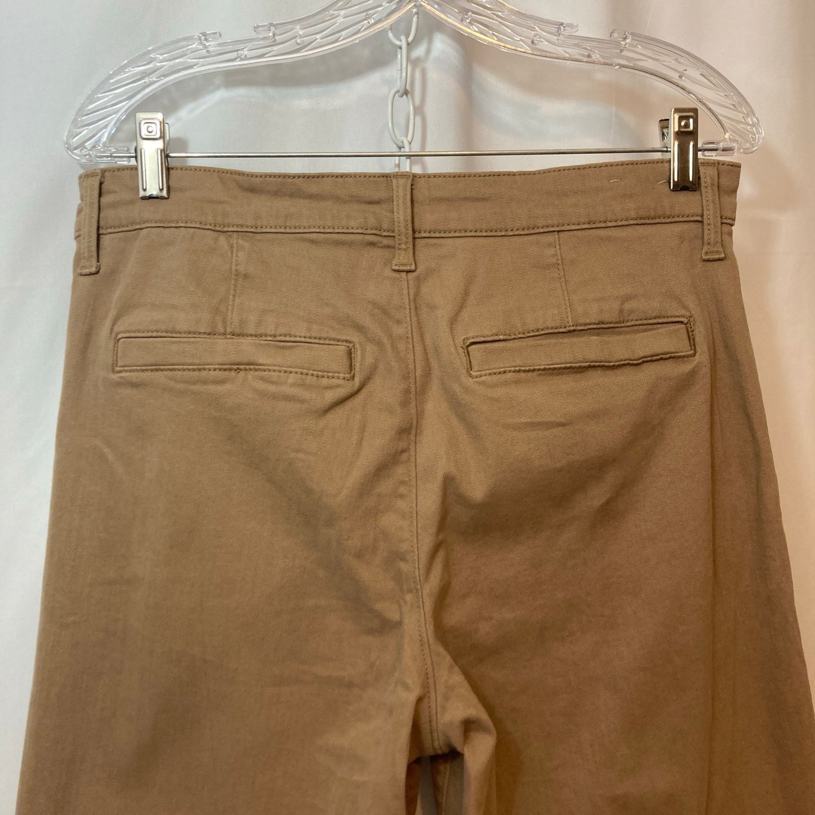 Other Ella Moss Tan Brown Cropped Wide Leg Crop High Rise Pants Size 28" / US 6 / IT 42 - 7 Thumbnail