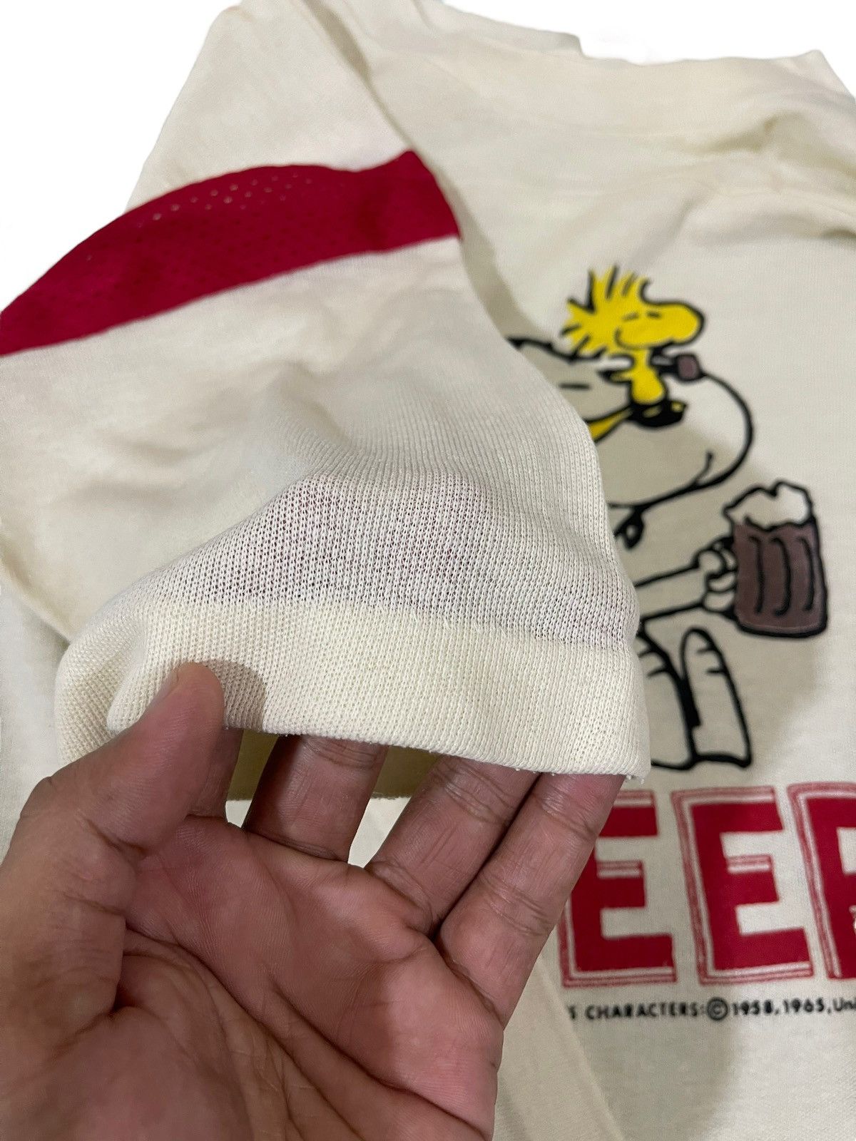 Vintage vintage snoopy tshirt Size US S / EU 44-46 / 1 - 11 Thumbnail