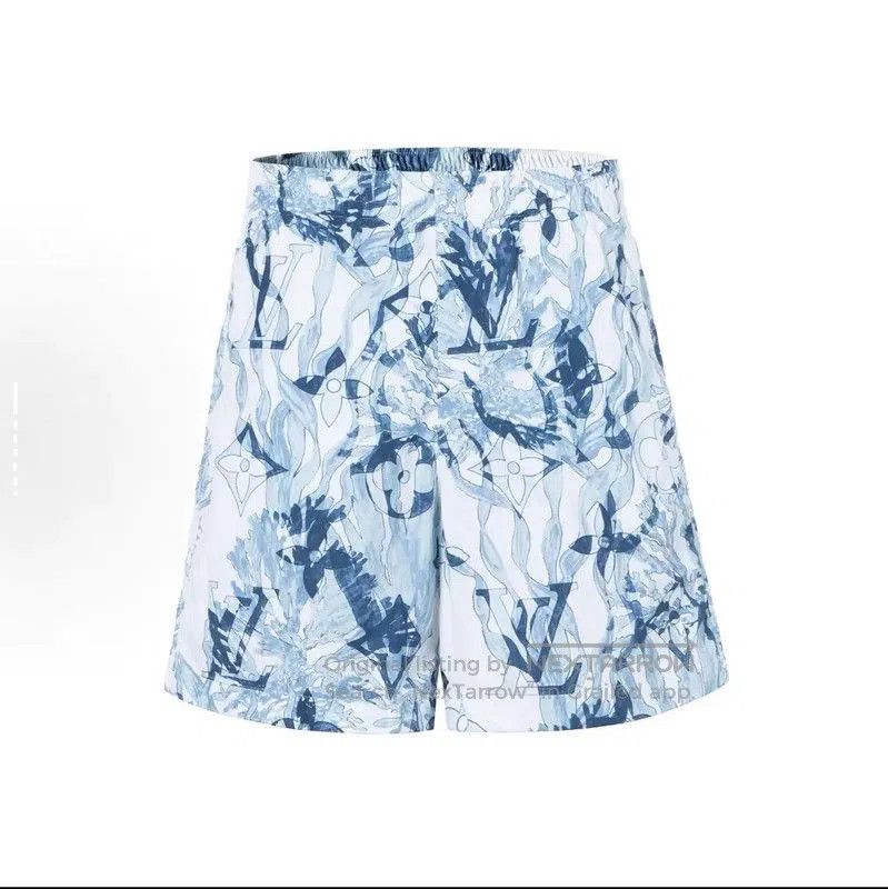 Louis Vuitton Louis Vuitton Colorful Cotton Blend Men’s Shorts . Size US 26 / EU 42 - 1 Thumbnail