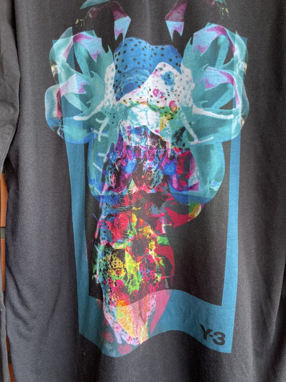 Adidas × Y's Adidas Y-3 Yohji Yamamoto hoodie sweatshirt Artwork abstract Size US S / EU 44-46 / 1 - 8 Thumbnail