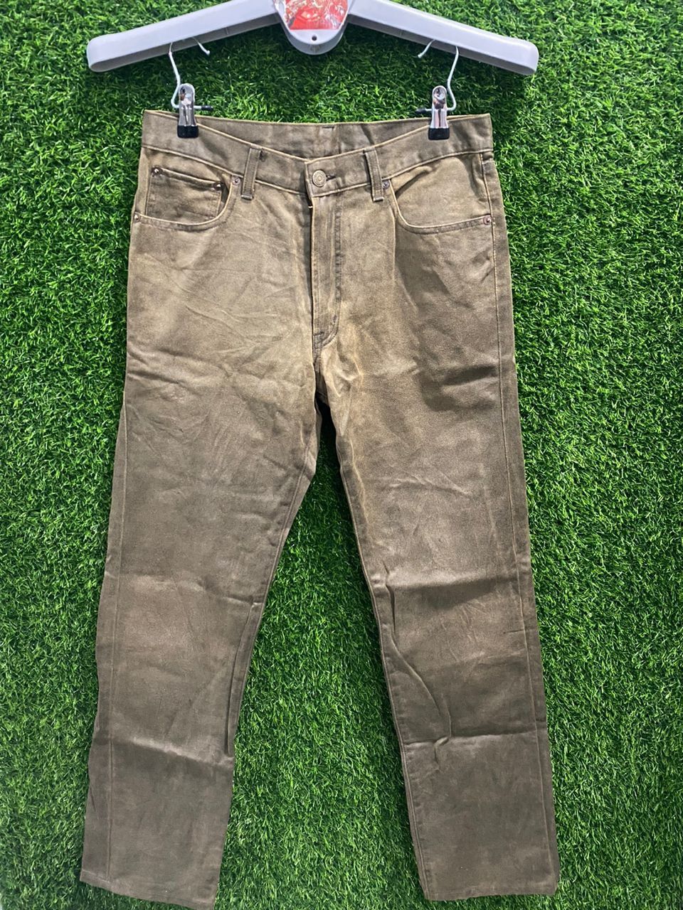 Japanese Brand Vintage Blue Way Leather Pants Size US 31 - 1 Thumbnail