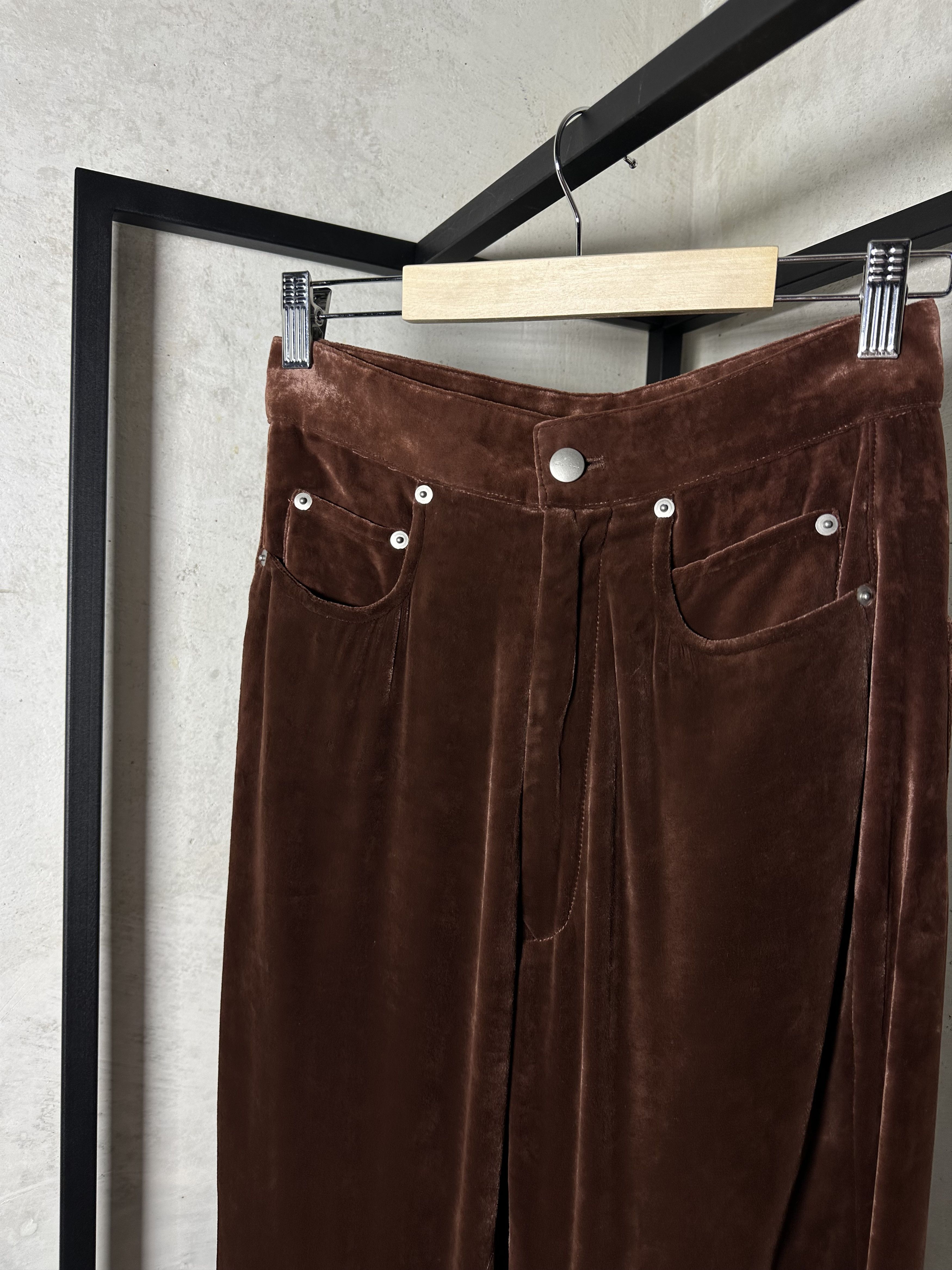 Rick Owens Rick Owens Brown Bolan Bootcut Trousers Size 26" / US 2 / IT 38 - 5 Thumbnail