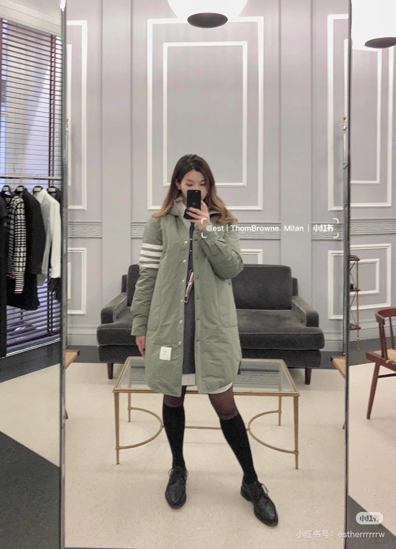 Thom Browne Thom Browne Grey Sage Down Jacket 42 Size M / US 6-8 / IT 42-44 - 8 Thumbnail
