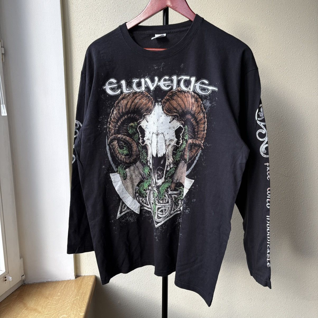 Other Eluveitie METALL Long Sleeve Overprint Rock Band Y2k USA 90s Size US L / EU 52-54 / 3 - 1 Thumbnail