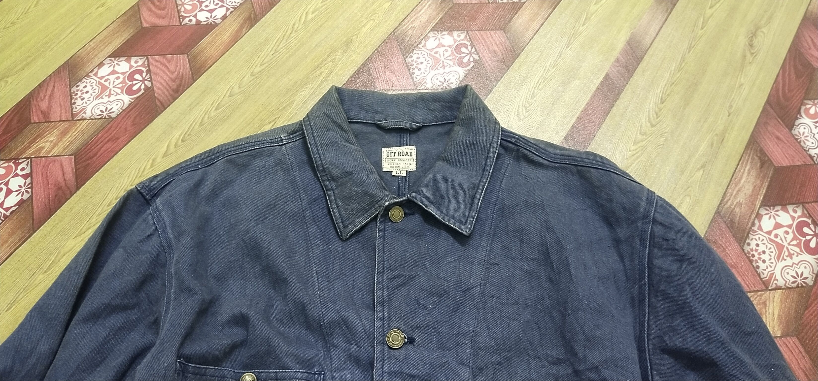American Edition Final Drop Vintage OFF ROAD Work Jacket Size US XL / EU 56 / 4 - 2 Thumbnail