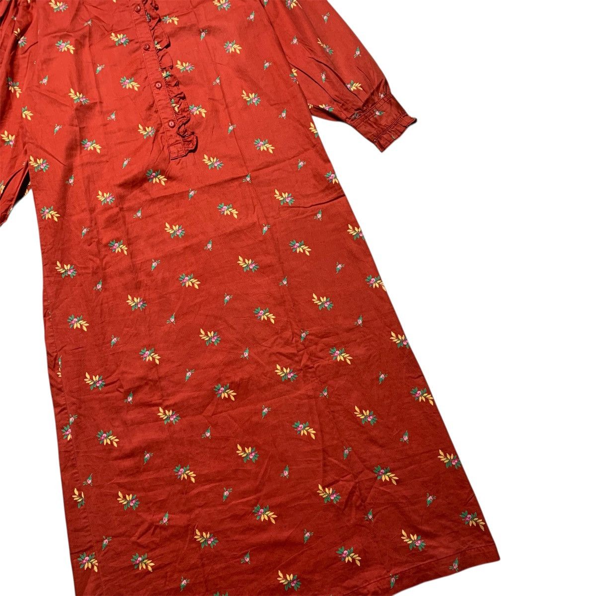 Kenzo Kenzo Paris Floral Dress High Neck Size M / US 6-8 / IT 42-44 - 7 Thumbnail